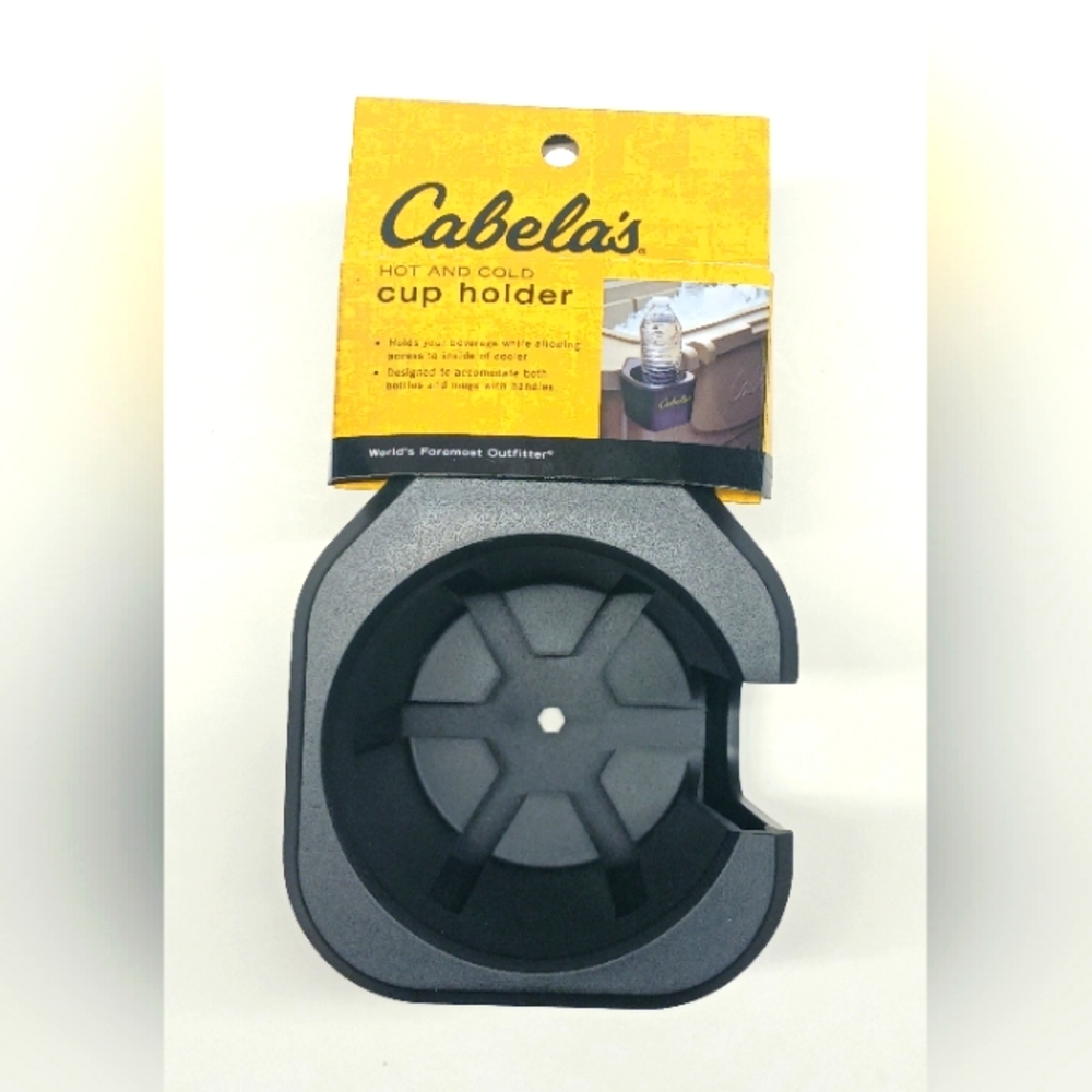 Cabela’s Hot And Cold Cup Holder For Coolers For Bottles Cans & Mugs NWT